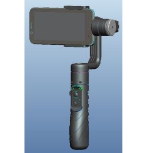 3-Axis DIY Bluetooth Brushless Handheld Plastic Gimbal pentru telefon inteligent AFI V1